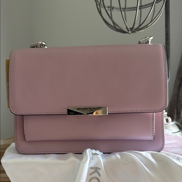 Michael Kors Pink Leather Shoulder Bag - Picture 13 of 14